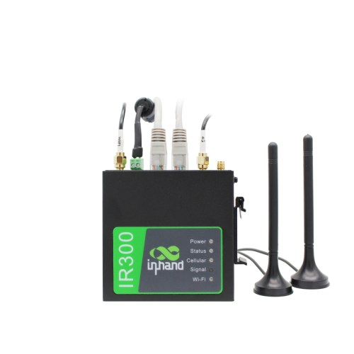 IR300:Router Industriale compatto 4G LTE, Dual SIM e Porta Dual Ethernet 